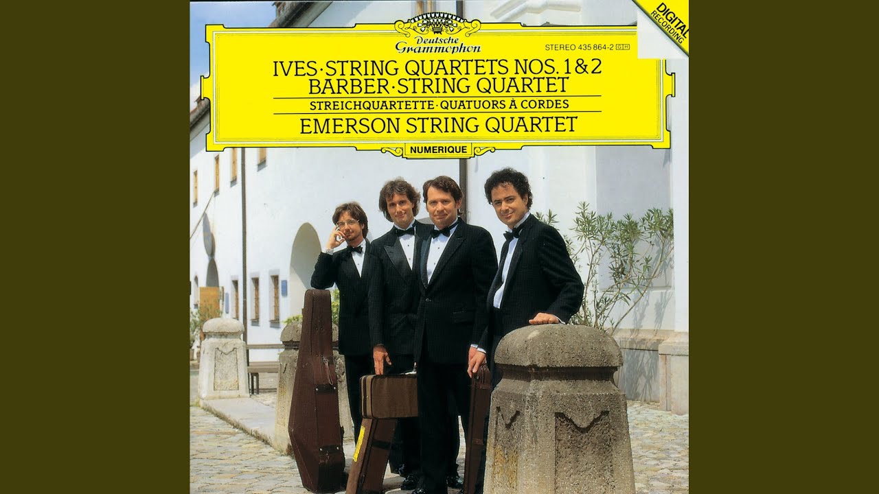 Ver Ives: String Quartet No. 1 "From the Salvation Army": IV. Allegro marziale – Poco andante con... en YouTube Ver Ives: String Quartet No. 1 "From the Salvation Army": IV. Allegro marziale – Poco andante con... en YouTube