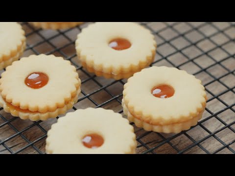 Sablé Tunisien à la confiture,صابلى بالمعجون