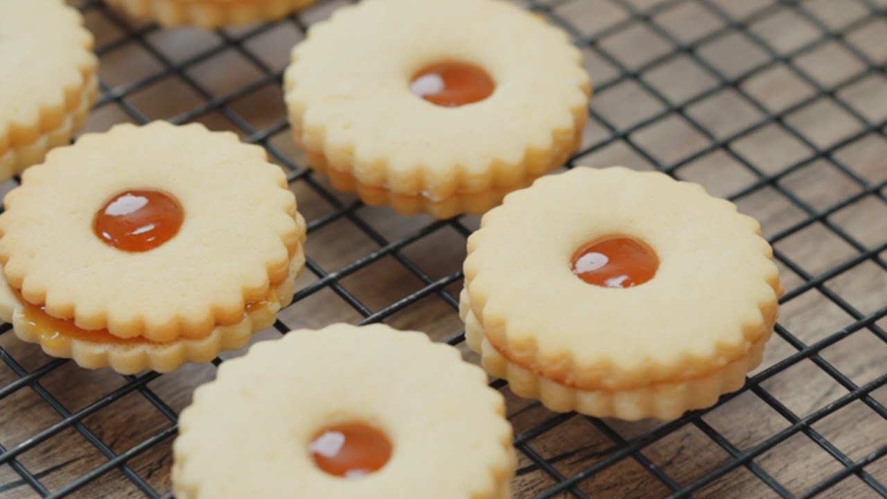 Sablé Tunisien à la confiture,صابلى بالمعجون