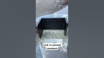 Wireless foldable keyboard #shorts