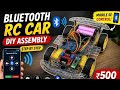 Homemade Bluetooth RC Car | Full Build + Testing