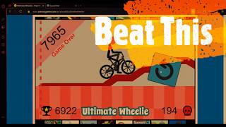 Ultimate Wheelie Primary Games Ultimate High Score screenshot 1