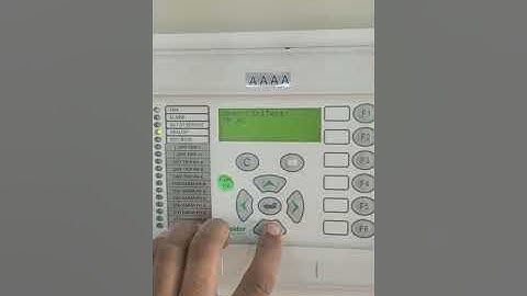 Micom P633 reset LED and Alarms