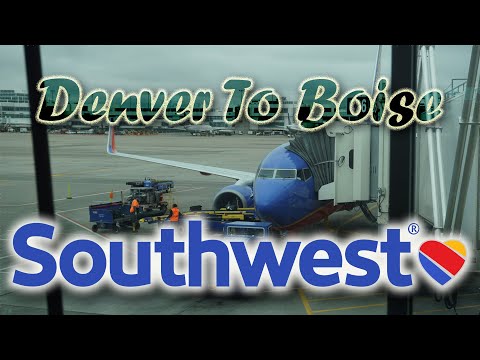 Video: Southwest zboară din Boise Idaho?