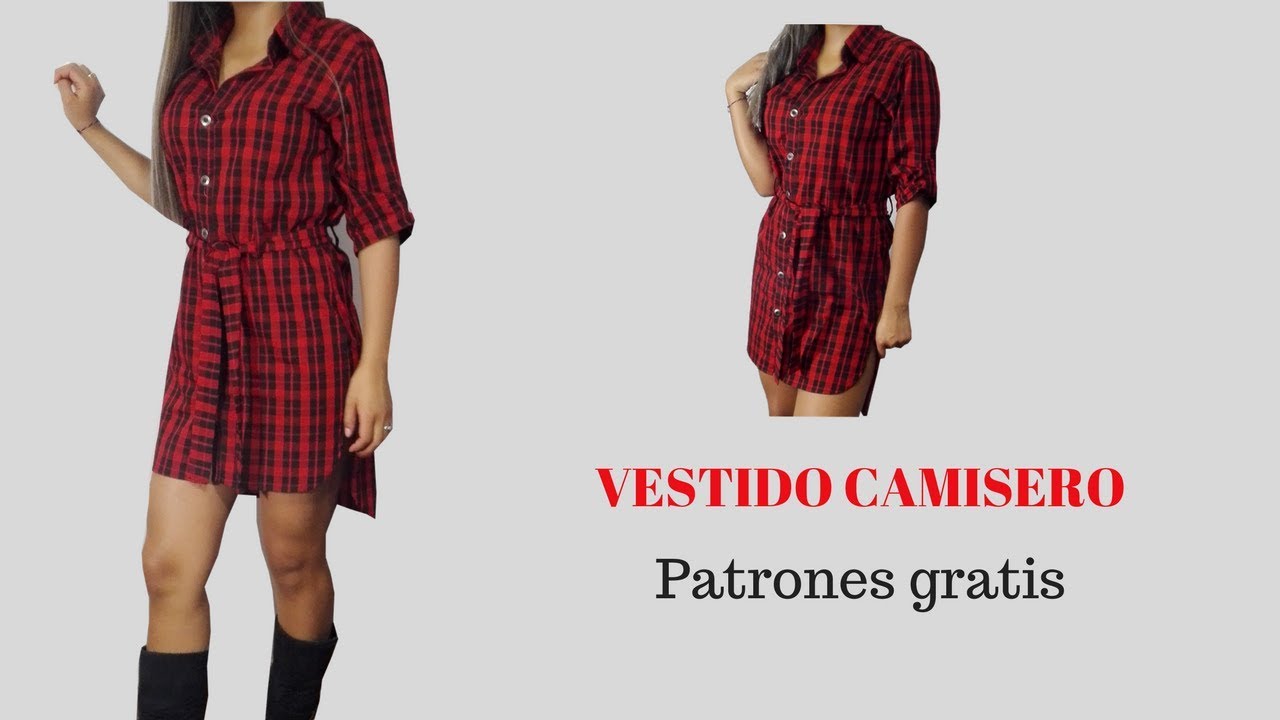 DIY hacer vestido camisero