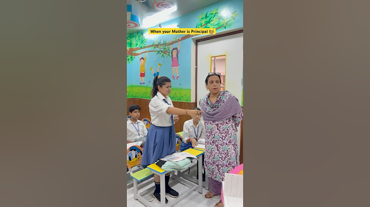 When your Mother is Principal 🏫 #shorts #ytshorts #sejalgabashorts #school