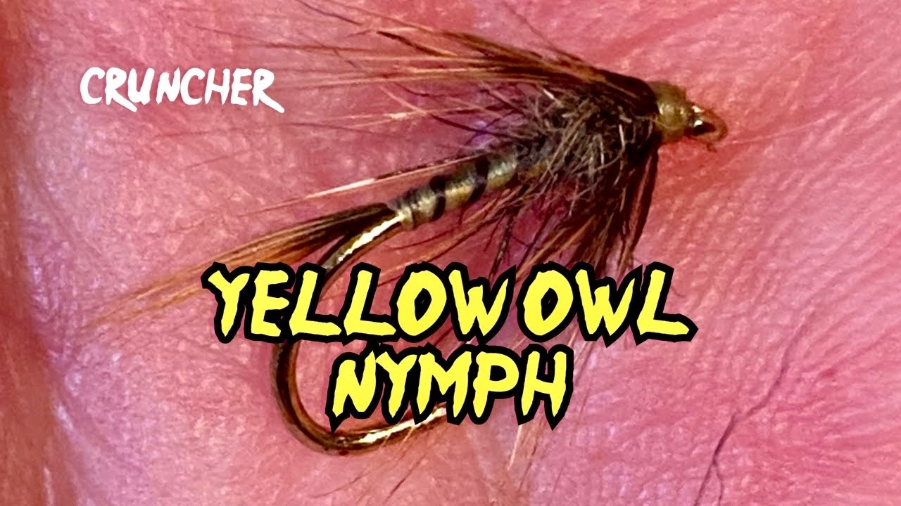 Fly Tying - How to tie the Yellow Owl Nymph/Cruncher