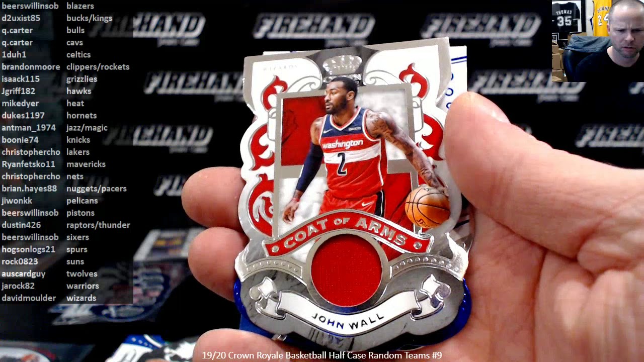 19/20 Crown Royale Basketball Half Case Random Teams 9 2/28/20 YouTube
