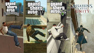 Evolution Of Parkour in 10 Open World Games, Including GTA Games