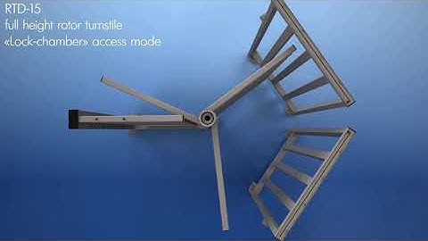 Full Height Turnstile ZKteco Egypt