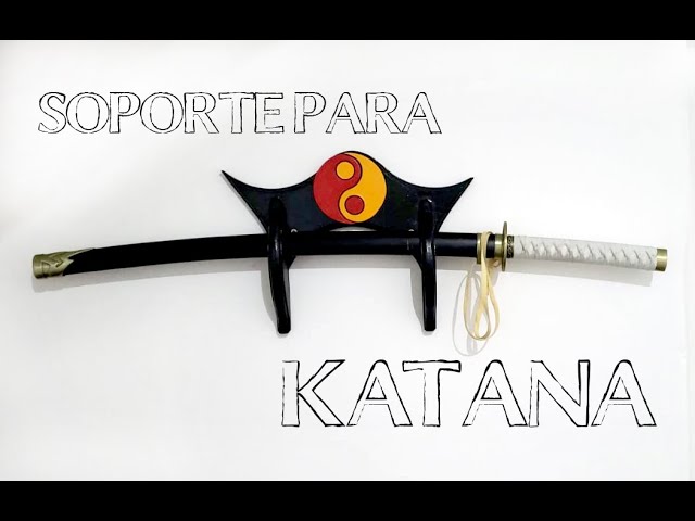 Soporte Katana / sable japonés de los samurais