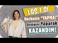 2021 LGS 1.si Ada Coşkun | Kimsenin Kullanmadığı Çalışma Tekniği, Günde Kaç Soru Çözdü!