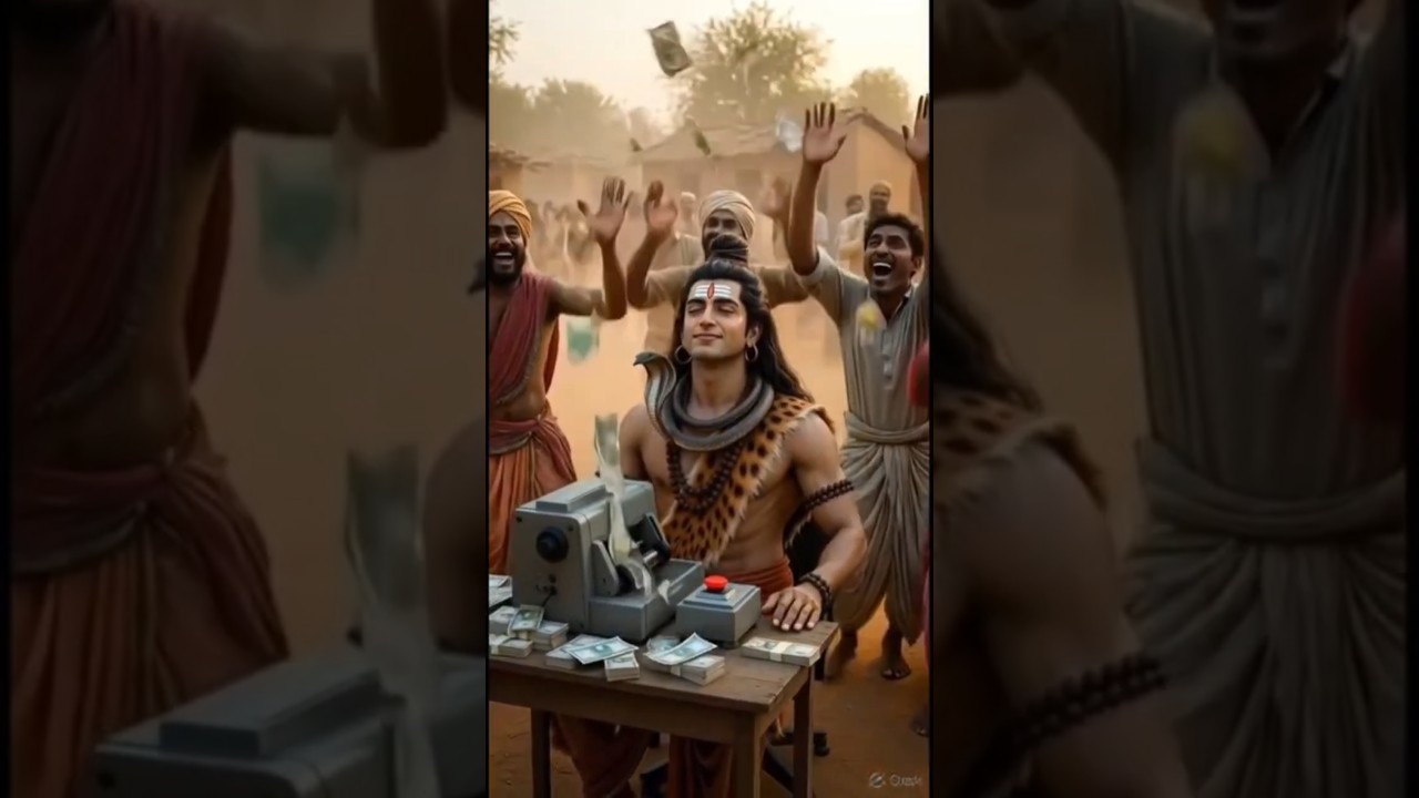 भोले बाबा देदे नोट 56 की मशीन🤣👍🙏#trending