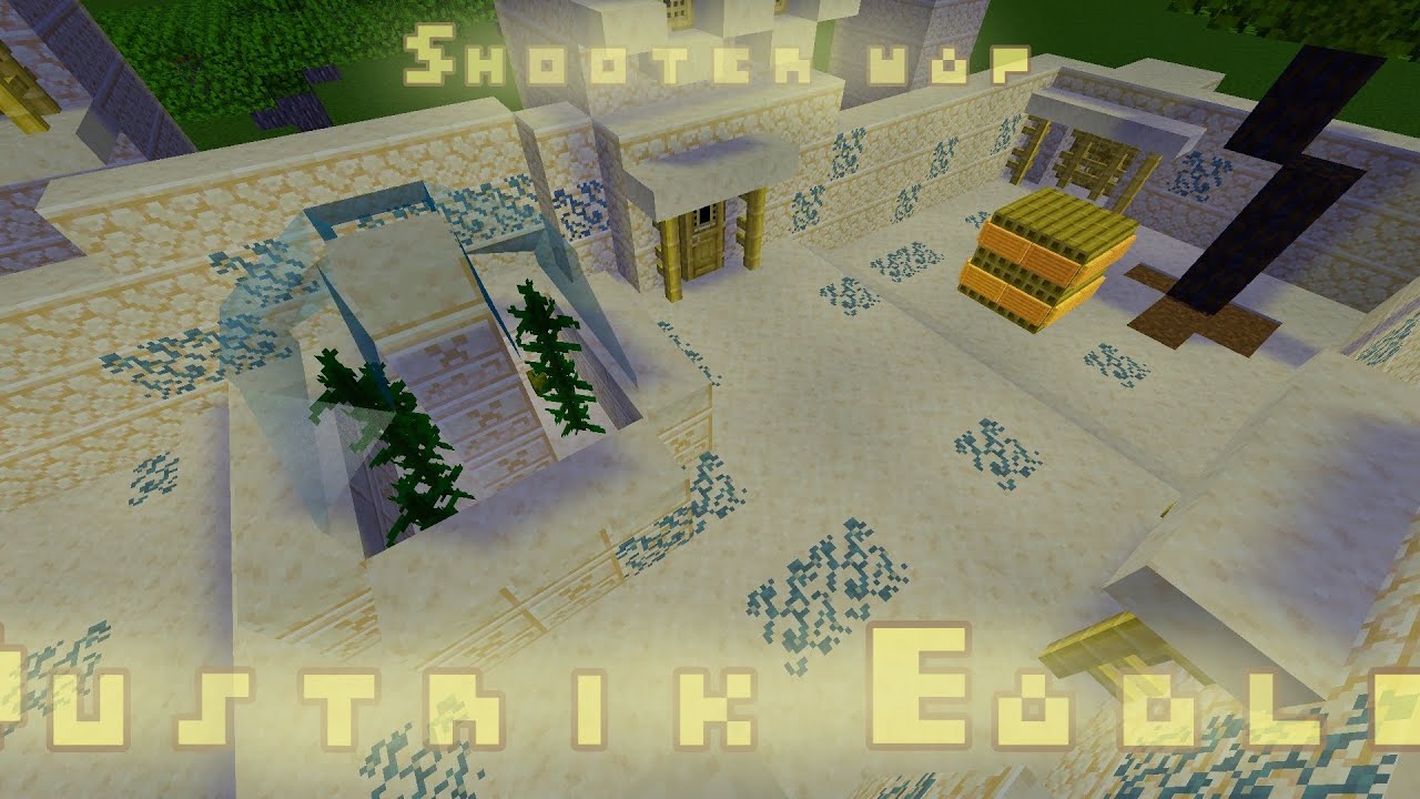 Showcase My mini map | MCPE | Shooting map |Dustrik Eagle - YouTube