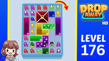 Drop Away Level 176 Solution Walkthrough