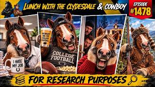 Lunch with the Clydesdale & Cowboy - When is Too Late to Bail on a Movie?