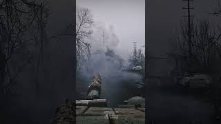 🔥Часів Яр. ТАНК 24 ОМБр знищує російську БМД та піхоту в посадці — відео від першої особи GoPro/POV
