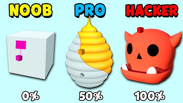 NOOB vs PRO vs HACKER - Paper.io 3D