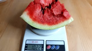 how many calories in watermelon 🍉  | السعرات الحرارية فى ربع بطيخة