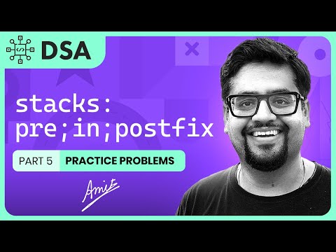 Application of Stacks part 5 | Intro to Prefix ,Infix and Postfix | GATE 2025