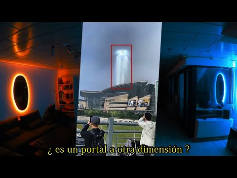 APARECE RAYO DE LUZ GIGANTE EN EL CIELO DE CHINA / ¿PORTAL A OTRA DIMENSIÒN?