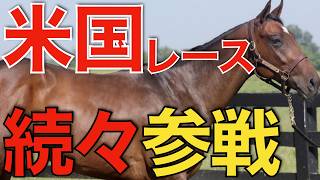 これは驚いた日本馬が続々と米国レースに初参戦へ