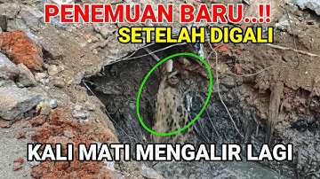 KALI MATI MENGALIR LAGI‼️HUJAN DERAS MENGUJI GALIAN BARU#dedimulyadi