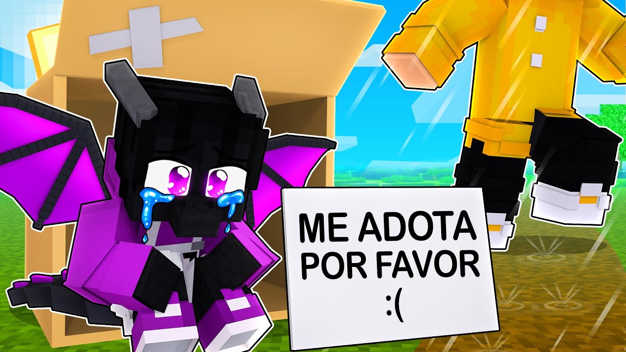 NINGUÉM quer adotar o BEBÊ DRAGÃO no Minecraft