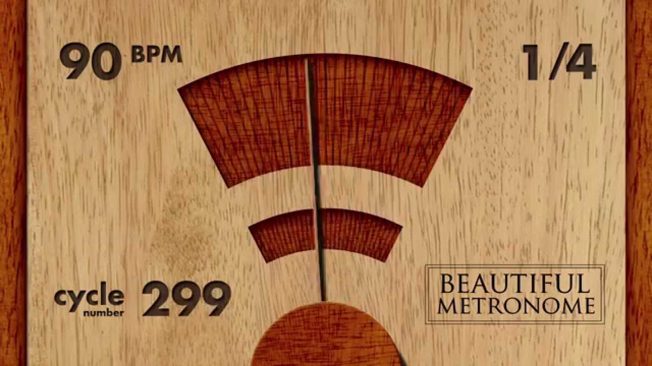 90 BPM 1 4 Wood Metronome HD YouTube 90-bpm-1-4-wood-metronome-hd-youtube