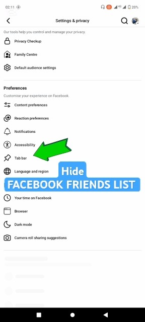 How To Hide Facebook Friends List 2025 #shorts - YouTube