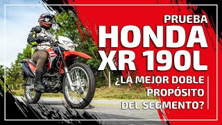 Prueba Honda XR 190L: ¿la mejor doble propósito del segmento?