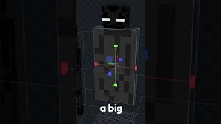 I remade this Enderman into a Walking End Portal in Minecraft