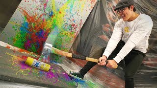 Painting With Spray Can Explosions!
Do you like art? Do you like a good time? Well make sure you watch all the way through this video as Tanner, Gunner, and Connor role play as Bob Ross! Remember: there is no such thing as a mistake, just happy little accidents!
Get Good Gaming ➡ https://www.youtube.com/channel/UCJLFizUO3gCQnyiYKMYvUgg
Dead Inside Tee ➡ https://teespring.com/mattsdeadinside
Consider Subscribing To REKT! ➡ http://bit.ly/2lgjnsJ
Vote On Upcoming Videos and Thumbnails! Vote Now! ➡ http://vote.hi5studios.com
Twitter ➡ http://www.twitter.com/Hi5REKT
Instagram ➡ http://www.instagram.com/Hi5REKT
Check out some other awesome channels at Hi5 Studios with the links below!
Battle Universe ➡ https://www.youtube.com/channel/UCGGlk1zXSXEeb_gP2ciY7Hg
Matthias ➡ https://www.youtube.com/user/Matthiasiam
MatthiasVlogs ➡ https://www.youtube.com/channel/UCluqnG4yYHGsfRuV wjHNw Painting With Spray Can Explosions!