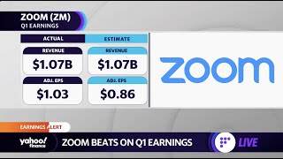 Zoom Stock Soars After First-Quarter Earnings Beat
