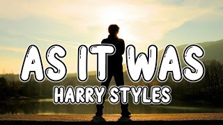 Harry Styles - As It Was (Lyrics)