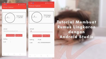 Tutorial Membuat Rumus Lingkaran dengan Android Studio - Rumus Bangun Datar Part 3