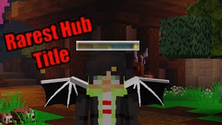 Hive Rarest Hub Title...