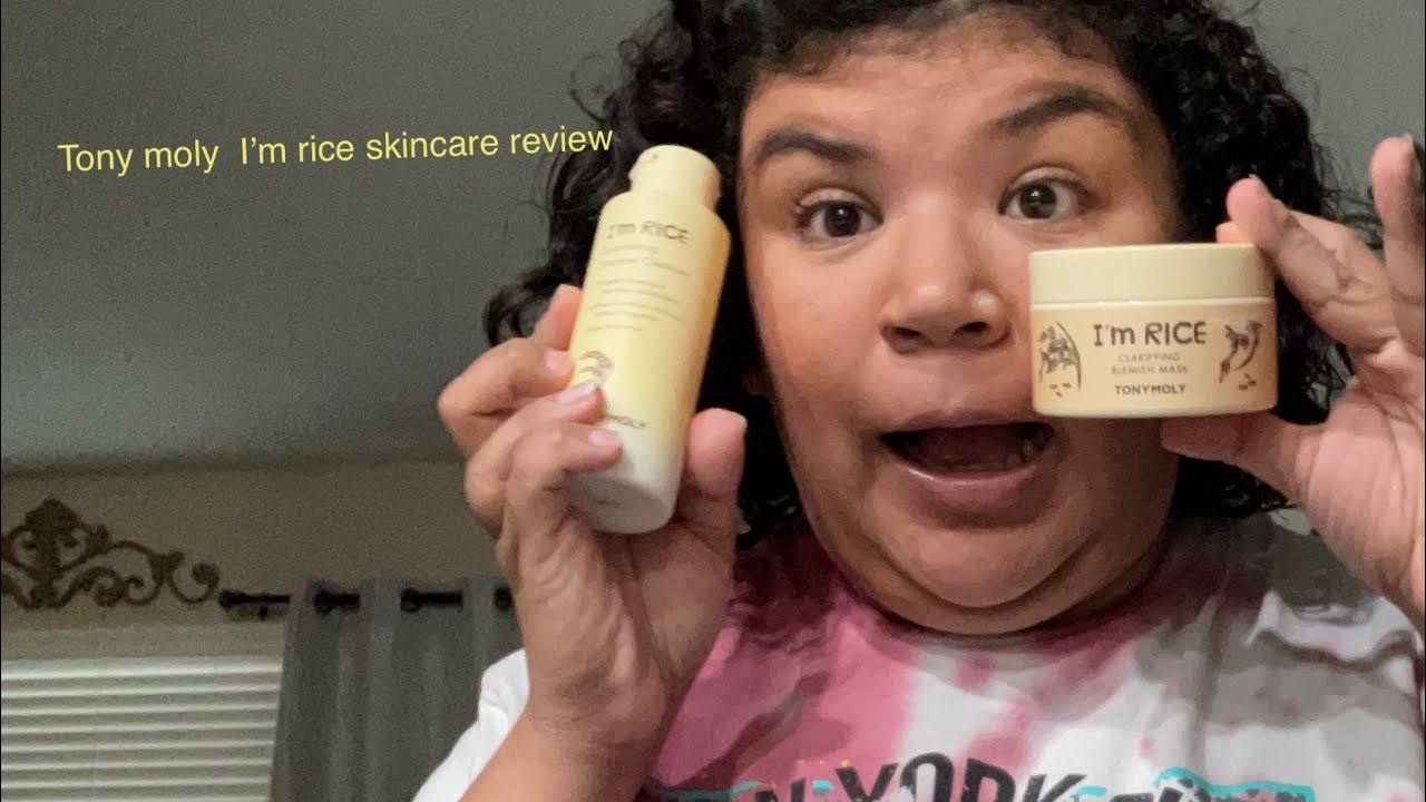 Tony moly I’m rice skincare review