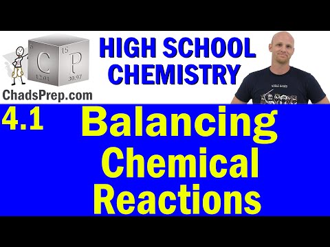 4.1 Balancing Chemical Equations| High School Chemistry