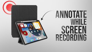 How to Annotate with Apple Pencil on Keynote on iPad and Do Screen Recording (tutorial)