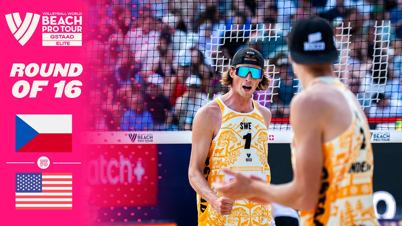 Hölting Nilsson/Andersson vs. Andre/Renato - Round of 16 Highlights | Gstaad 2026 #BeachProTour