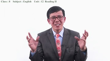 59 Class 8 English Unit 12 Reading II