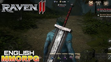 RAVEN 2 GAMEPLAY  MMORPG FOR ANDROID/iOS WALKTHROUGH LEVEL 33