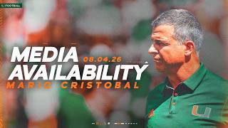 Mario Cristobal | Media Availability | 08.04.26