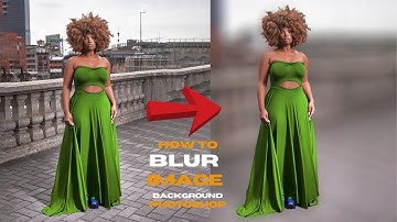 How To Blur Photo Background - Photoshop Tutorial #photoshoptutorial #adobephotoshop dobephotoshop