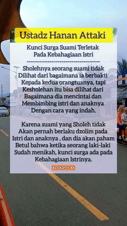 Kunci Surga Seorang Suami #quotes #motivasiislam #inspirasihidup
