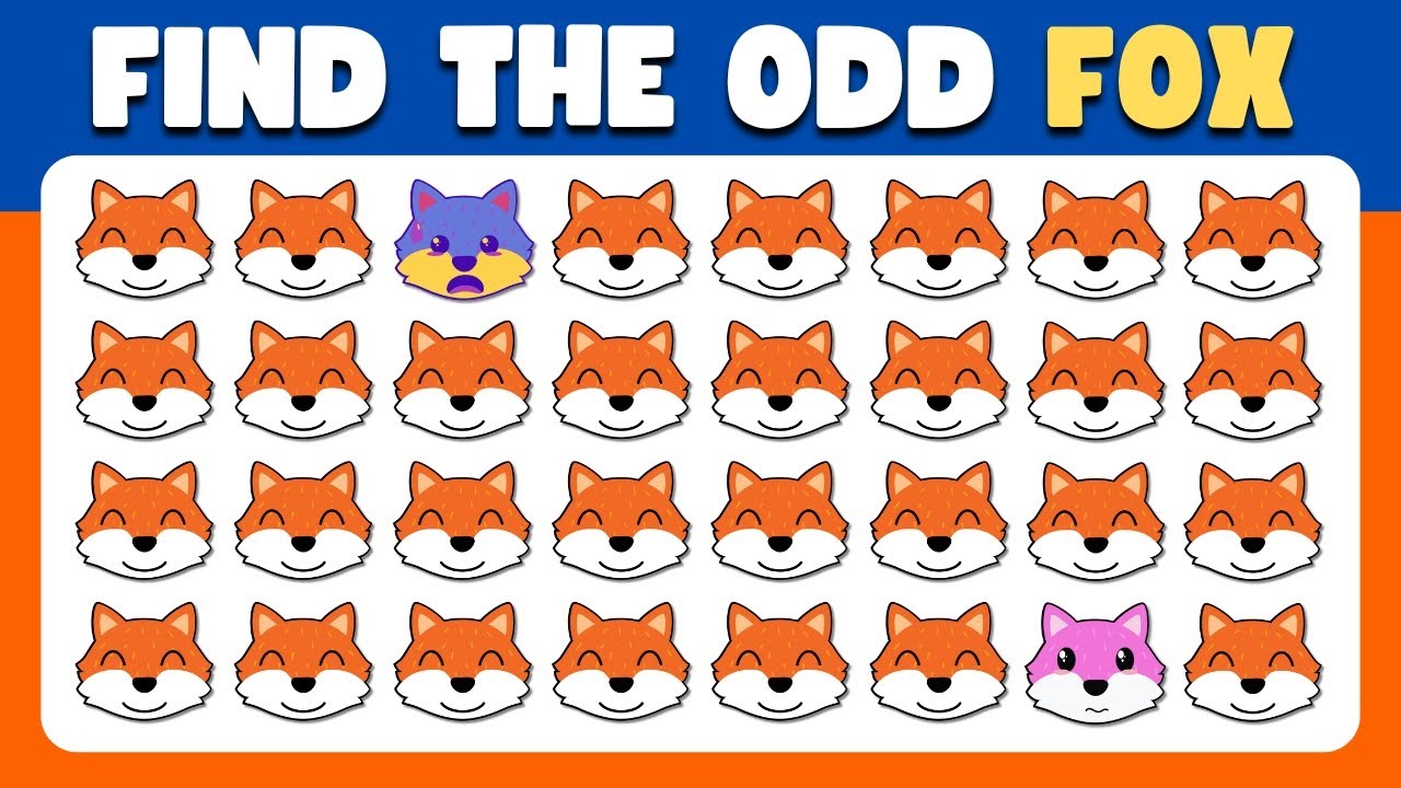 Find the Odd One Out - Animals Edition 🦁🔍 | Fun Emoji Challenge | Can You Spot It? 🔍