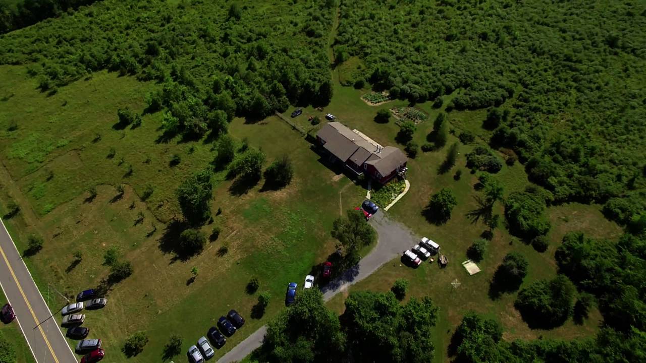 Aerial Video of Brandle Road, Altamont, NY to The Fairgrounds by Rail