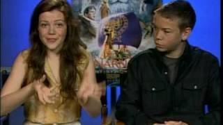 Georgie Henley And Will Poulter Talk About Chronicles Of Narnia Voyage Of The Dawn Treader