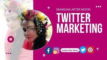 Twitter Marketing।Digital Marketing 2022।Twitter post create।Social Media Marketing Bangla Tutorial